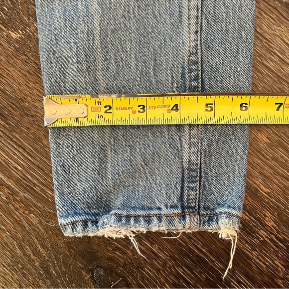 Abercrombie & Fitch Distressed Skinny High Rise Jeans Size 28 / 6s - Picture 8 of 15